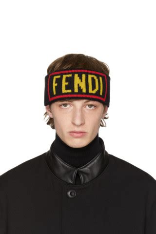 rapper fendi headband|fendi headband ssense.